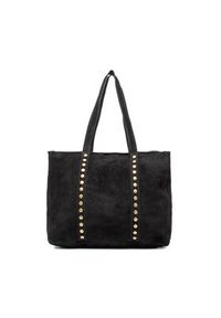 Creole Torebka K11139 Czarny. Kolor: czarny. Materiał: zamszowe, skórzane #4