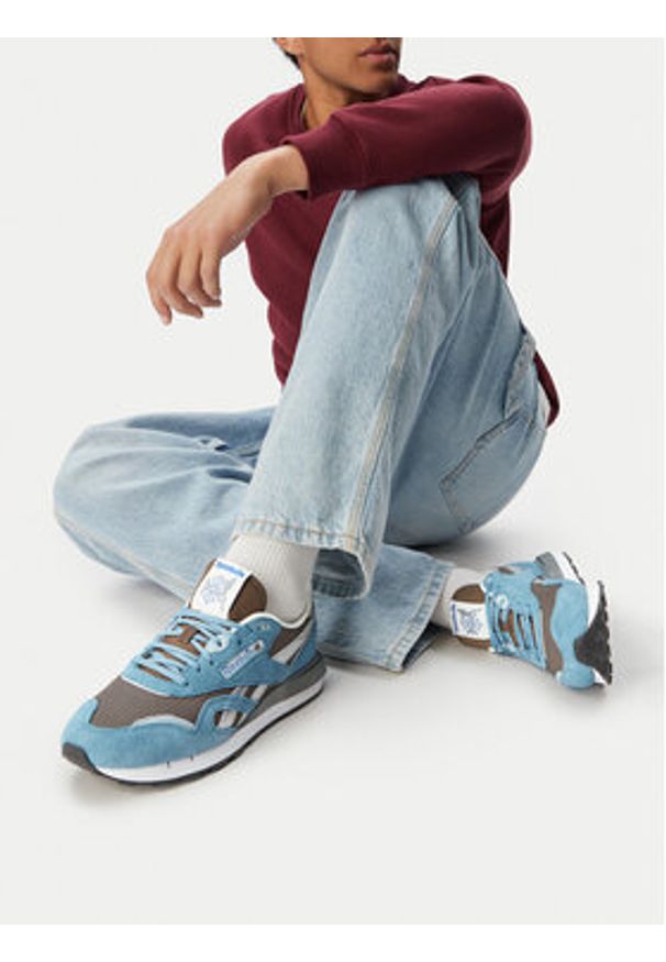 Reebok Sneakersy SS-CLASSIC NYLON 89 100245073 Niebieski. Kolor: niebieski. Materiał: zamsz, skóra. Model: Reebok Nylon, Reebok Classic