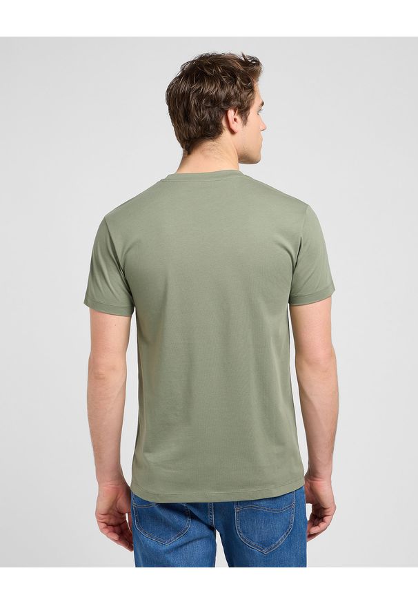 Lee - MESKA KOSZULKA LEE ULTIMATE POCKET TEE OLIVE STONE 112370494