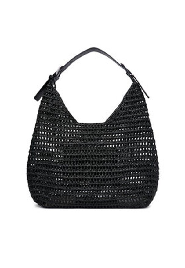 MICHAEL Michael Kors Torebka Nolita 30S6SY5H3W Czarny. Kolor: czarny