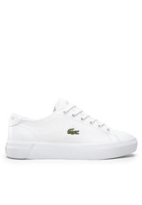 Lacoste Sneakersy Gripshot Bl 21 1 Cfa 7-41CFA002021G Biały. Kolor: biały. Materiał: skóra
