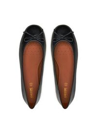 Geox Baleriny D Palmaria D25MUB 000TU C9997 Czarny. Kolor: czarny. Materiał: skóra