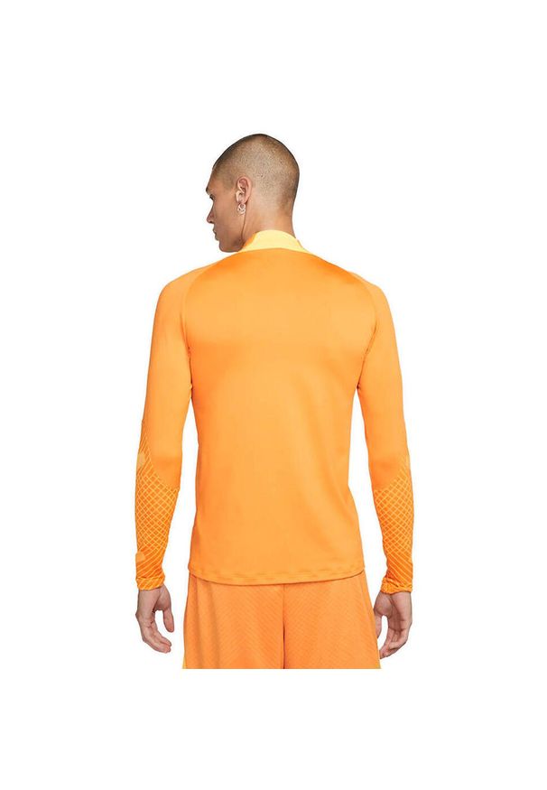 Nike - Męska Bluza Strike Drill DriFIT. Kolor: pomarańczowy, żółty, wielokolorowy