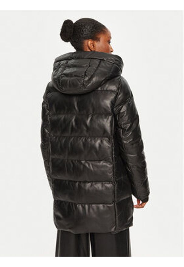 Serge Pariente Kurtka skórzana Warm Girl Czarny Relaxed Fit. Kolor: czarny. Materiał: skóra