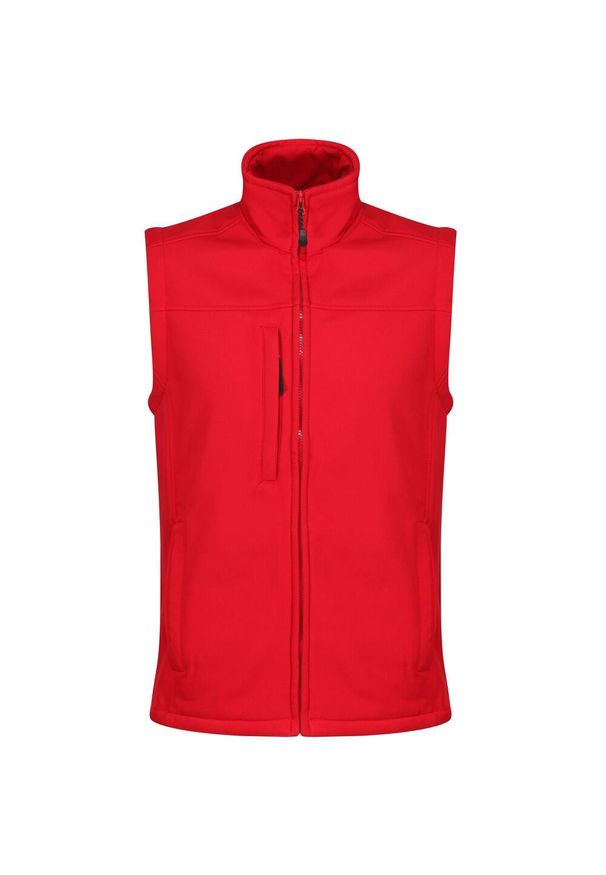 Regatta - Ocieplana Męska Softshell. Kolor: czerwony. Materiał: softshell