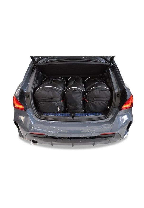 KJUST - Torby Do Bagażnika Bmw 1 Hatchback 2019-2024 3Szt Kjust. Kolor: czarny. Styl: sportowy