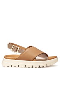 Geox Sandały D Xand 2.1S D45SZE 043CF C5242 Beżowy. Kolor: beżowy. Materiał: skóra #1