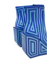 United Nude Botki Wa Bootie Hi 1087965682 Niebieski. Kolor: niebieski. Materiał: materiał #3