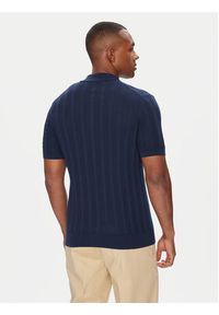 Baldessarini Polo B4 50024.5232 Granatowy Slim Fit. Typ kołnierza: polo. Kolor: niebieski. Materiał: bawełna #4