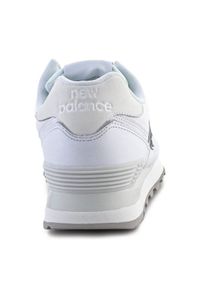Buty New Balance W WL574IM2 białe. Kolor: biały. Materiał: bawełna, materiał, guma, dresówka, skóra. Szerokość cholewki: normalna. Model: New Balance 574
