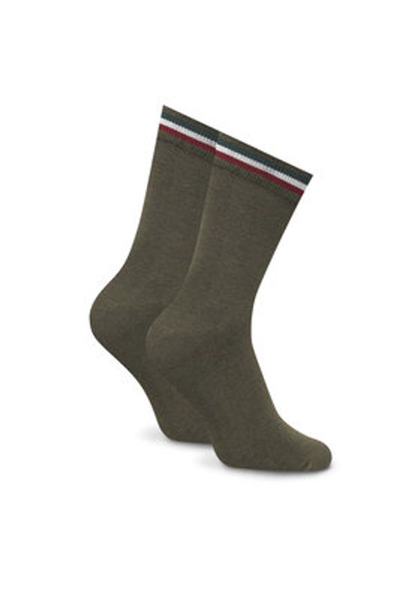 Aeronautica Militare Skarpety Wysokie Męskie 252CZ0012UL00499 Zielony. Kolor: zielony. Materiał: materiał, bawełna