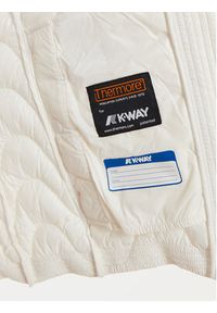 K-Way Kurtka puchowa Lily K5126IW Écru Regular Fit. Materiał: syntetyk