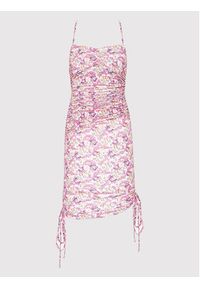 Chiara Ferragni Sukienka letnia 72CBO910 Różowy Slim Fit. Kolor: różowy. Materiał: wiskoza. Sezon: lato #5