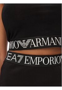 EA7 Emporio Armani Top 3DTH58 TJKUZ 1200 Czarny Skinny Fit. Kolor: czarny. Materiał: syntetyk, wiskoza #3