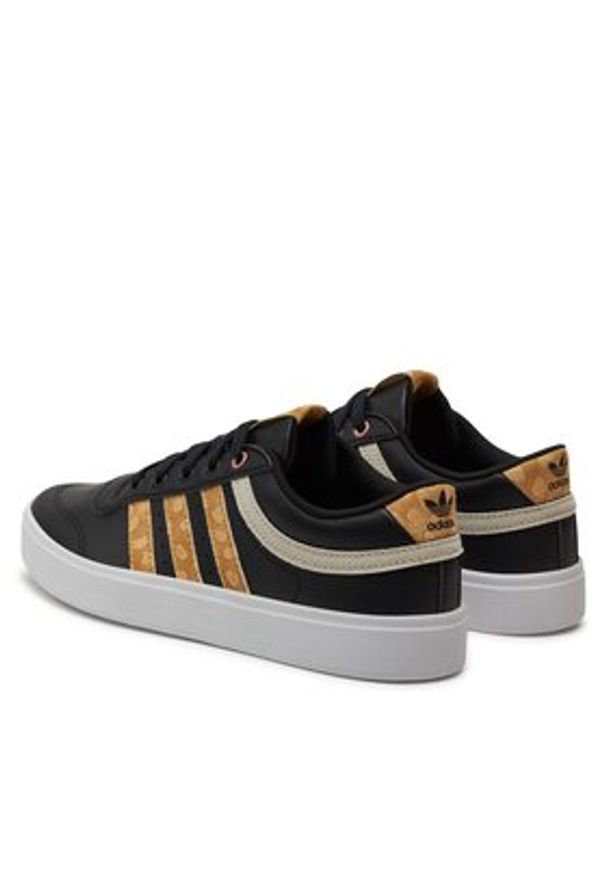 Adidas - adidas Sneakersy Disney Bryony W GV7905 Czarny. Kolor: czarny. Materiał: skóra. Wzór: motyw z bajki