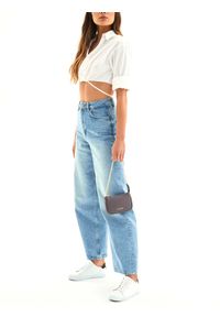 Kazar - Śliwkowa torebka damska. Kolor: fioletowy. Materiał: skórzane #6