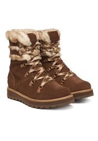 Roxy Śniegowce ARJB700752 Brązowy. Kolor: brązowy. Materiał: zamsz, skóra #5