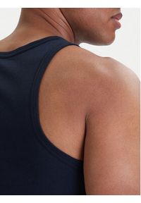 Emporio Armani Underwear Tank top EM000385 AF18891 UB102 Granatowy Slim Fit. Kolor: niebieski. Materiał: bawełna #5