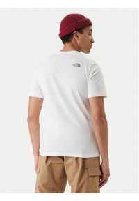 The North Face T-Shirt Mountain Line NF0A8GUX Biały Regular Fit. Kolor: biały. Materiał: bawełna #3