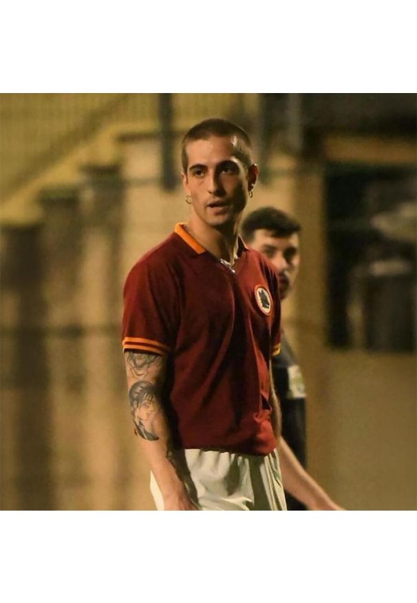 COPA FOOTBALL - Koszulka retro piłkarska dla dorosłych - AS Roma 1978-79 - Czerwona. Kolor: czerwony. Sezon: lato. Sport: piłka nożna