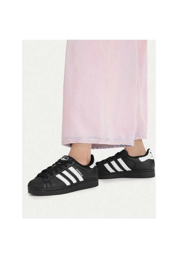 Adidas - Sneakersy adidas. Kolor: czarny. Model: Adidas Superstar