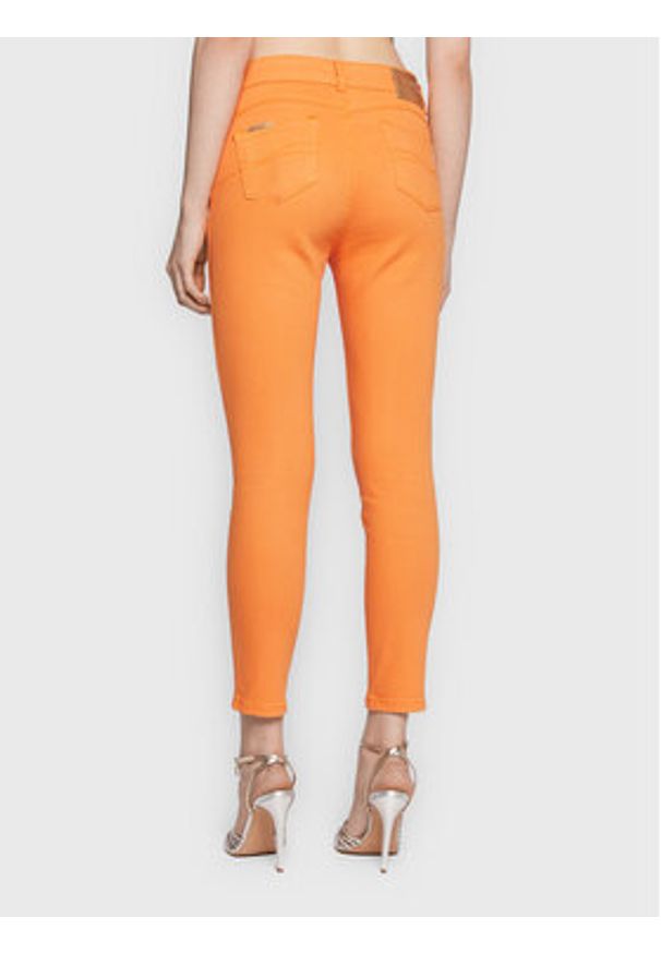 Fracomina Jeansy FP23SV8000W50101 Pomarańczowy Skinny Fit. Kolor: pomarańczowy