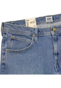 Lee - LEE LUKE WORKER MĘSKIE SPODNIE JEANSOWE JEANSY POLO BLUE L75HFOGW