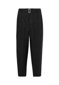 AllSaints spodnie męskie kolor czarny w fasonie chinos. Kolor: czarny #4