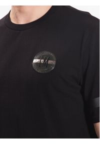 La Martina T-Shirt VMR008 JS324 Czarny Regular Fit. Kolor: czarny. Materiał: bawełna