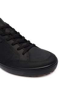 ecco - ECCO Sneakersy Soft 7 Tred 45077402001 Czarny. Kolor: czarny. Materiał: nubuk, skóra #3