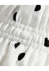 MARIANNA SENCHINA - Biała sukienka Eye Candy. Okazja: na wesele, na imprezę, na ślub cywilny, na randkę. Kolor: biały. Wzór: grochy. Długość: mini #6