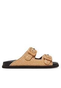 BOSS Klapki Freyah Slide 50542333 Beżowy. Kolor: beżowy. Materiał: syntetyk #1