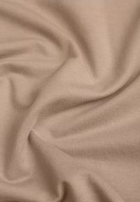 Renee - Ciemnobeżowa Bluza z Bawełną ze Ściągaczami przy Rękawach i w Pasie Alberia. Kolor: beżowy. Materiał: bawełna #2