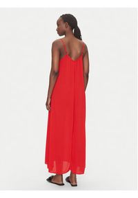 only - ONLY Sukienka letnia Niki 15344611 Czerwony Regular Fit. Kolor: czerwony. Materiał: wiskoza. Sezon: lato #3