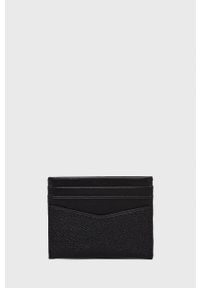 Calvin Klein Jeans Portfel skórzany męski kolor czarny. Kolor: czarny. Materiał: skóra. Wzór: gładki
