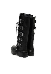 NEW ROCK Kozaki M-WALL272-S1 Czarny. Kolor: czarny. Materiał: skóra. Styl: rockowy #6