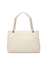 Love Moschino - LOVE MOSCHINO Torebka JC4145PP1NLA0110 Beżowy. Kolor: beżowy. Materiał: skórzane #5