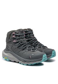 HOKA - Hoka Trekkingi Kaha 2 GTX GORE-TEX 1123156 Szary. Kolor: szary. Materiał: skóra, nubuk #6