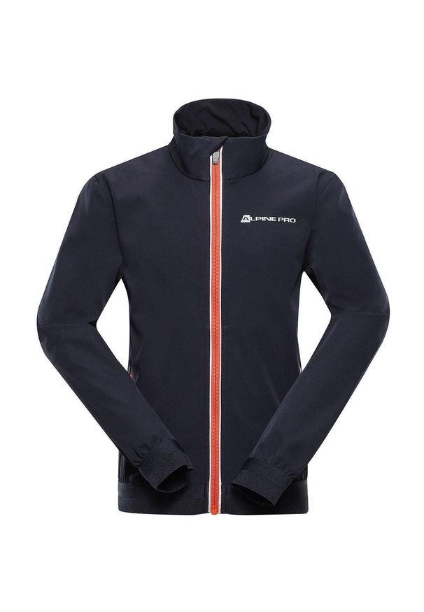 ALPINE PRO - Kurtka Softshell Alpine Pro Tycho dla Dzieci 116-122 Wodoodporna. Kolor: zielony. Materiał: softshell. Styl: sportowy
