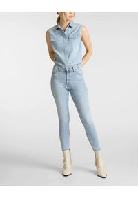 Lee - LEE IVY SUPER SKINNY HIGH DAMSKIE SPODNIE JEANSOWE JEANSY BLEACHED JESS L32EMFBL #1