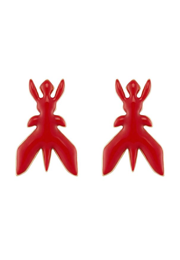 Kolczyki Patrizia Pepe. Kolor: czerwony