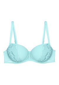 Triumph Biustonosz z fiszbiną Palina Moonlight Kiss 10224803 Turkusowy. Kolor: turkusowy. Materiał: syntetyk #2