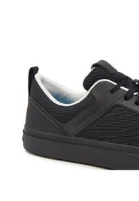 Calvin Klein Sneakersy Low Top Lace Up Knit HM0HM01488 Czarny. Kolor: czarny. Materiał: materiał #4