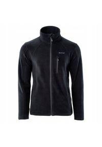 Hi-tec - Polar męski Hi-Tec Monar - czarny, Rozmiar XXXL. Typ kołnierza: kołnierzyk stójkowy. Kolor: czarny. Materiał: polar #1