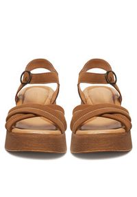 Lasocki Sandały WI23-NAGINA-09 Brązowy. Kolor: brązowy. Materiał: nubuk, skóra #3
