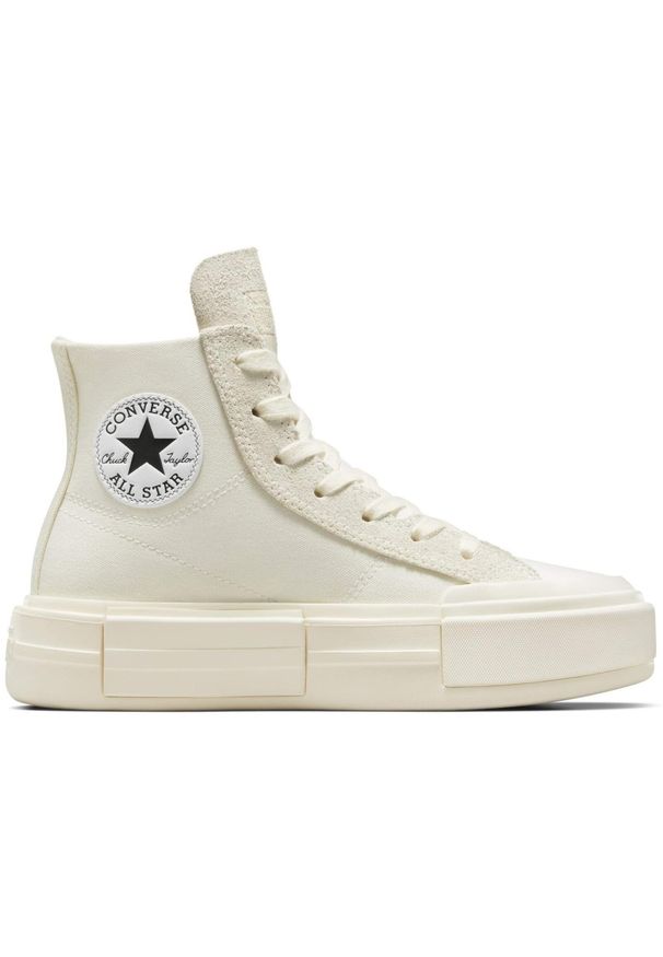 Buty sportowe damskie Converse Chuck Taylor Cruise. Kolor: beżowy. Materiał: materiał. Styl: sportowy