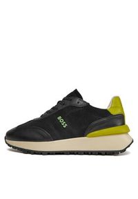BOSS - Boss Sneakersy J29352 S Czarny. Kolor: czarny. Materiał: skóra #2