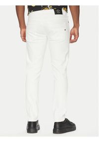 Versace Jeans Couture Jeansy 78GAB5D0 Biały Slim Fit. Kolor: biały #3