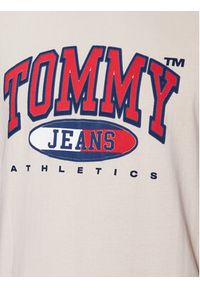 Tommy Jeans T-Shirt DM0DM16407 Beżowy Relaxed Fit. Kolor: beżowy. Materiał: bawełna #2