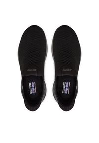 skechers - Skechers Sneakersy 117508 BBK Czarny. Kolor: czarny. Materiał: materiał #3